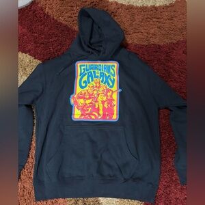 Marvel Guardians of the Galaxy Hoodie Sweatshirt Navy Blue Mens size XL